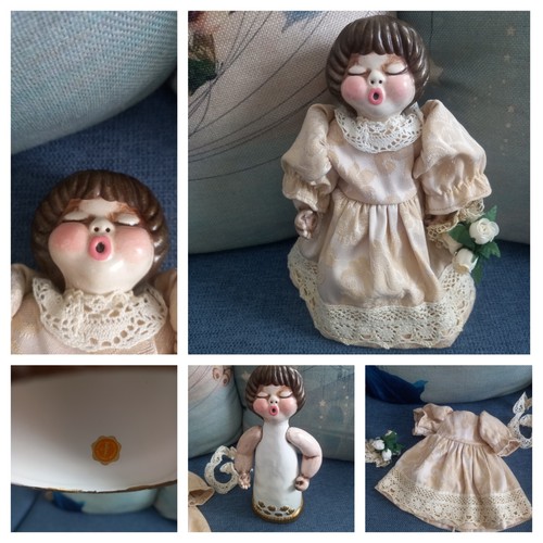 Vintage bambola statuina - bambola,