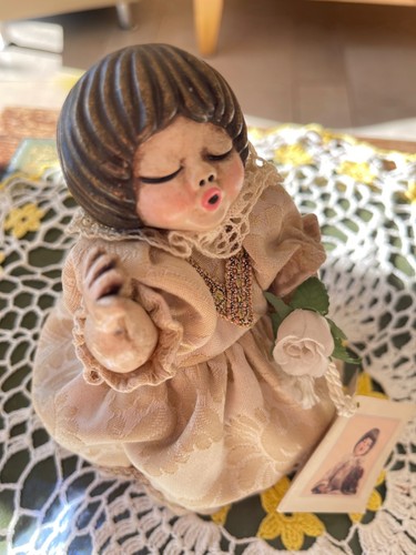 Bambola ceramica originale - in,